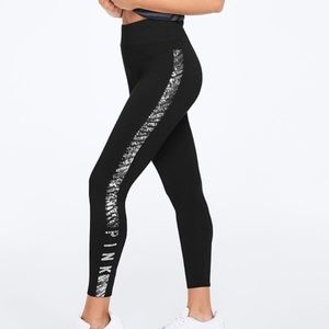 Pink Victoria Secret Bling Leggings